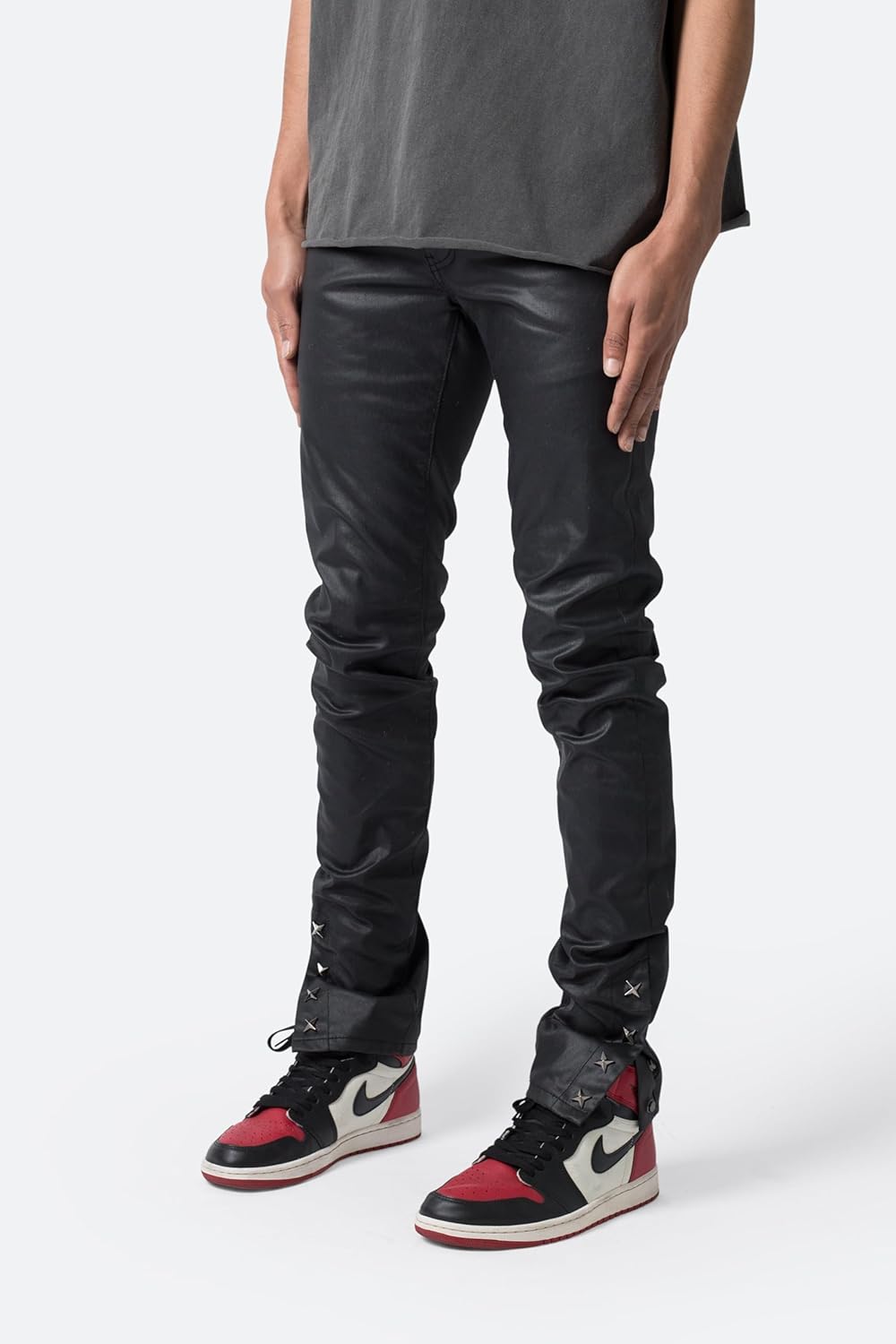 mnml Mens Mnml M588 Snap Slim Denim - Image 3