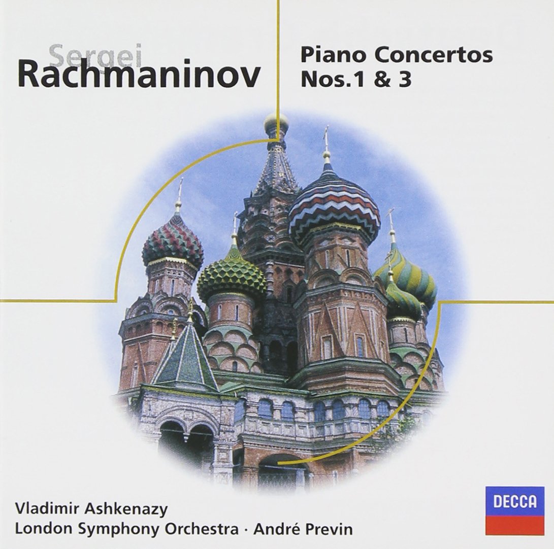Sergei Rachmaninov: Piano Concertos 1 & 3 [Audio CD] Vladimir Ashkenazy; London Symphony Orchestra and Sergei Rachmaninov