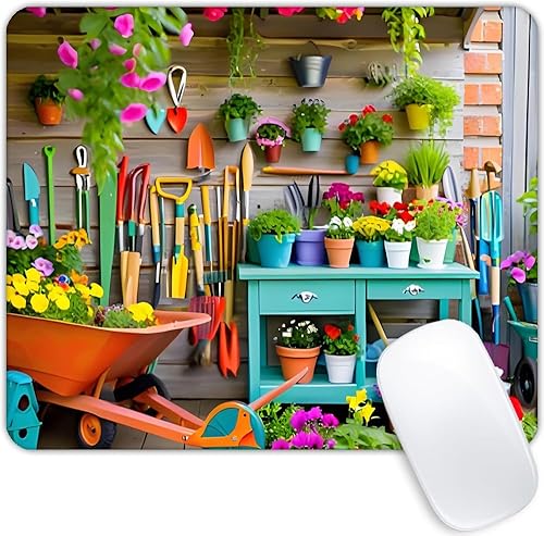 Miniatura 19 de Alfombrilla de mouse personalizada con base de goma antideslizante para computadoras, portátil, oficina, escritorio, accesorios para mouse The Tree