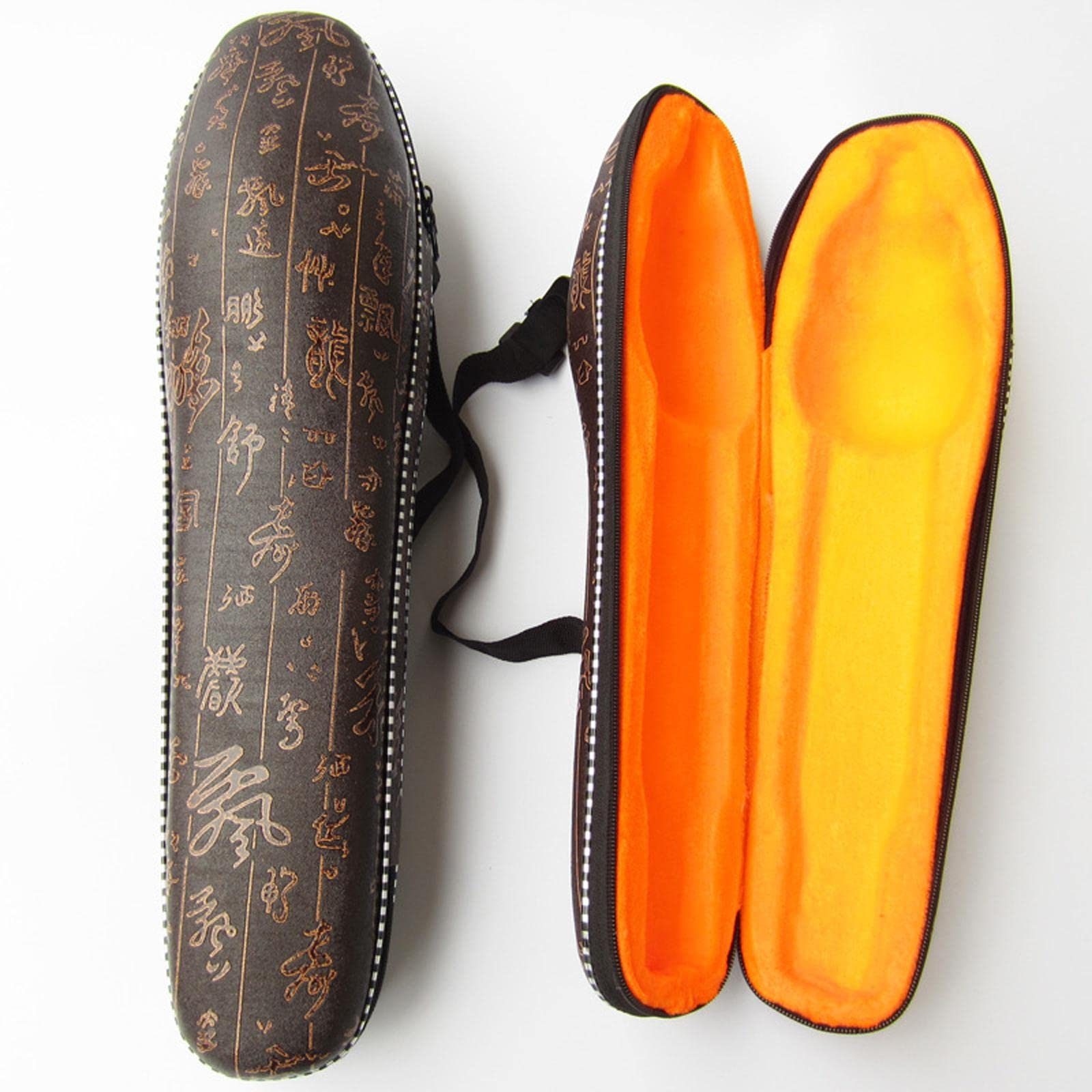 F Fityle Hulusi Flöte, Chinesische Hulusi Flöteninstrument, Kürbisflöte Bambus Hulusi, Traditional Hulusi Flute Cucurbit Flute Bamboo Hulusi with Case für Anfänger Studenten Geschenk Musikliebhaber
