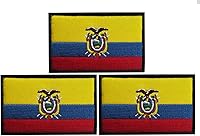 Vista 4 de JAVD Paquete de 3 parches de bandera de Honduras para sombreros, bolsas tácticas, chaquetas, parche de ropa transparente