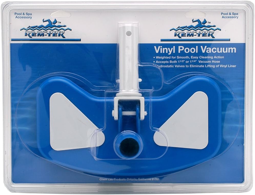210-3 Weighted Vinyl Liner Vacuum Head Pool and Spa Accessories
