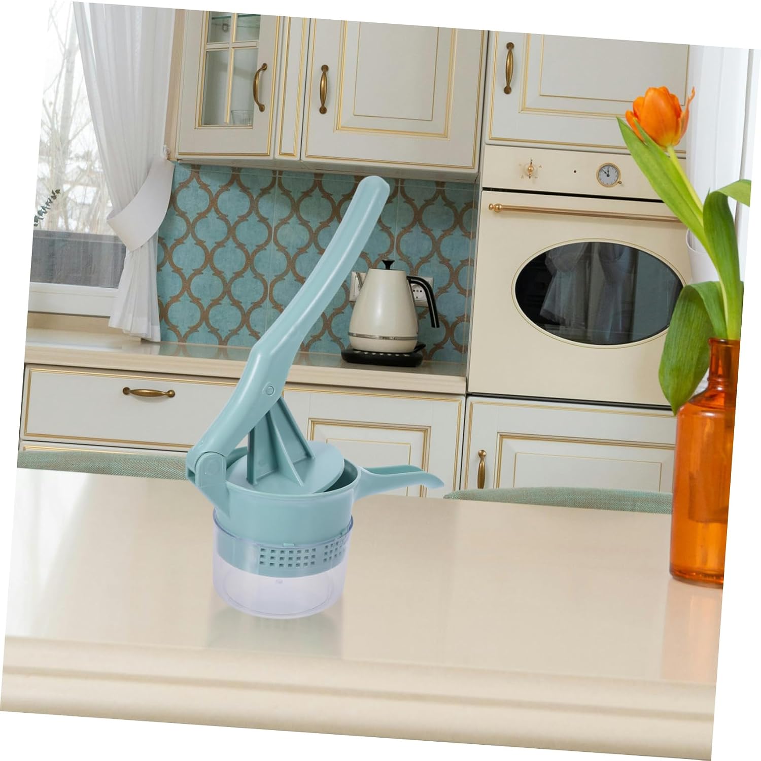 OUNONA Water Remover Press Vegetables Dryer Manual Fruit Dryer Fruit Squeezer Random Color