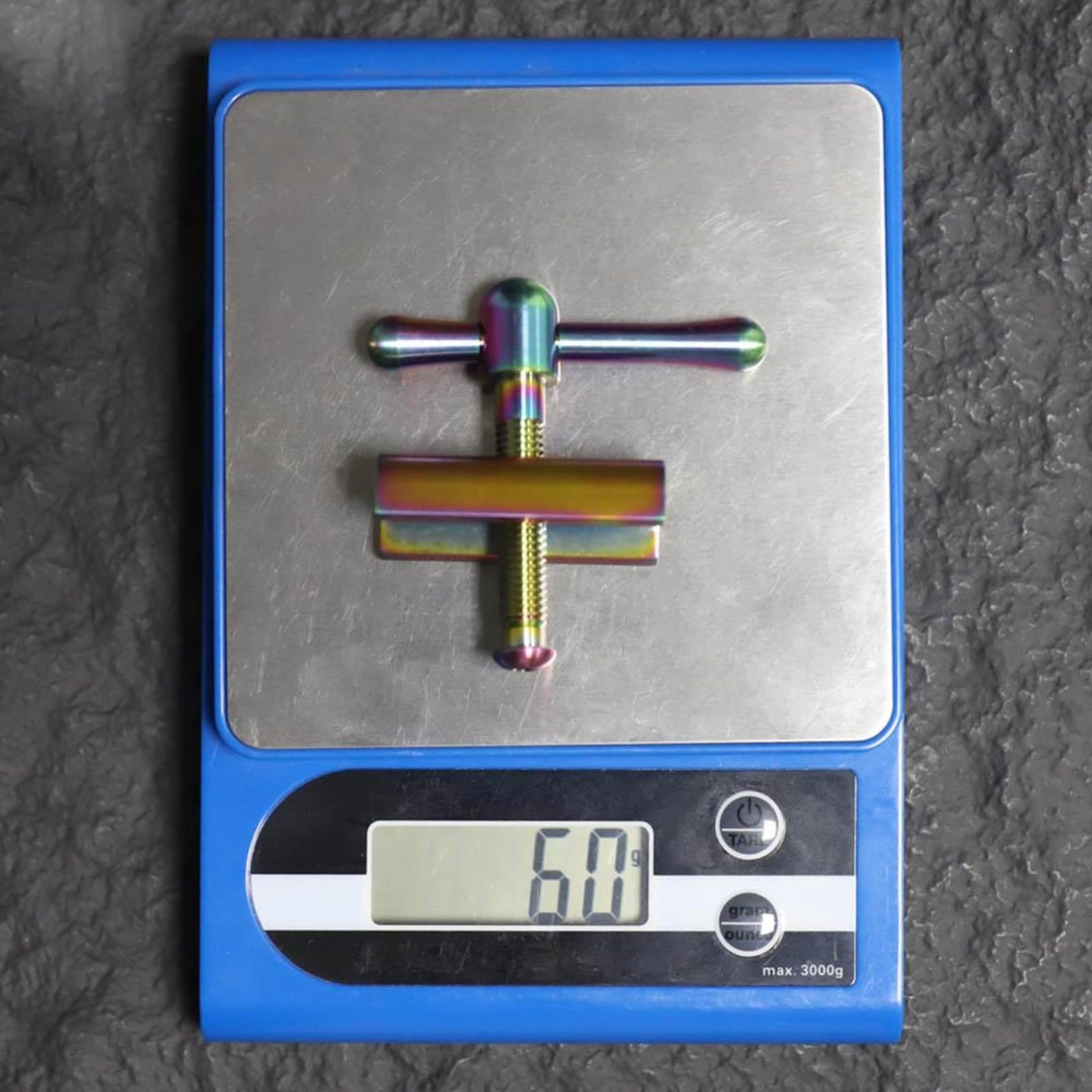 Cierre plegable para manillar de bicicleta con hebilla en C Tc4 Ti aleación CNC con tornillo antiaflojamiento para junta plegable Brompton bloqueo seguro negro (colorido)