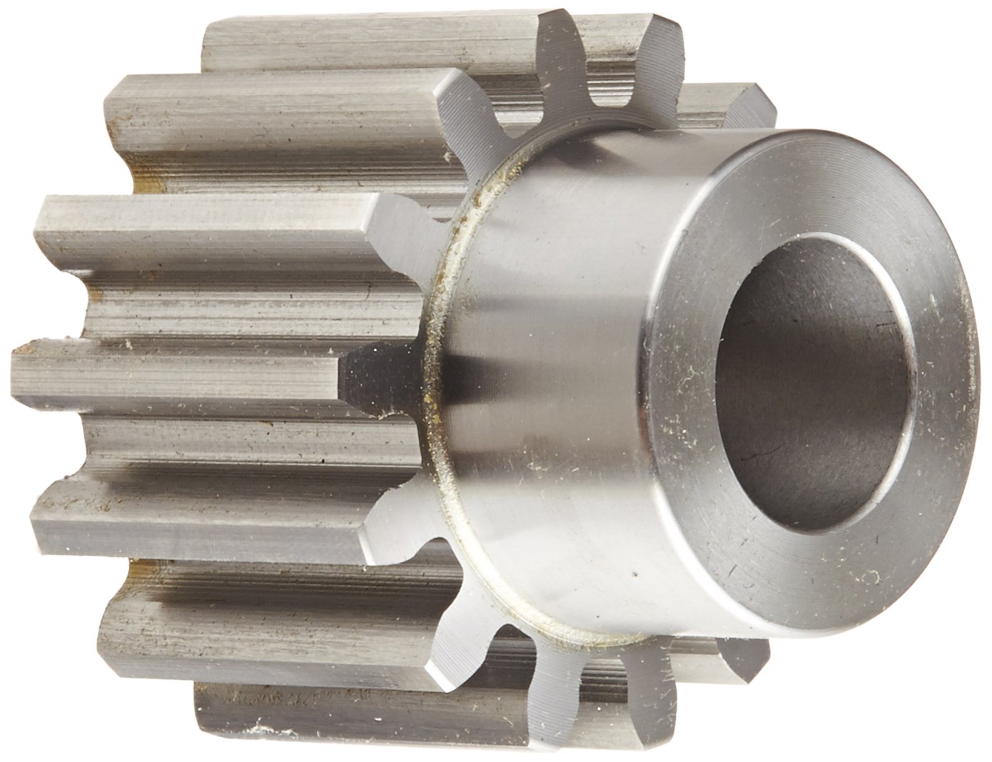 Boston Gear NH14B Spur Gear, 14.5 Pressure Angle, Steel, Inch, 8 Pitch, 0.750