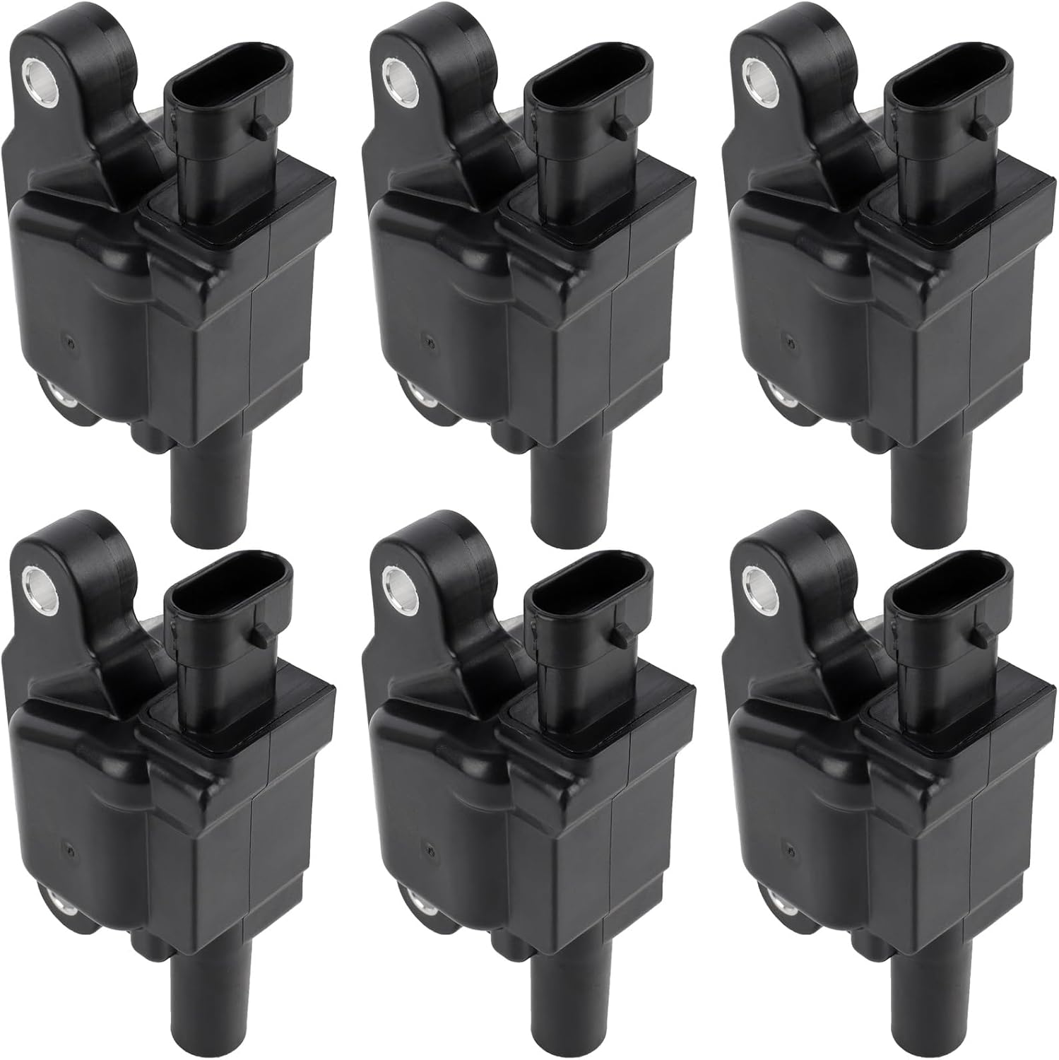 Aintier Coil Pack UF743 Set of 6 Ignition Coil Pack Compatible 2014-2018 for Silverado 1500 5.3L