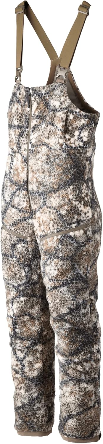 Badlands Men's Silens Bib - Insulated Fleece Hunting Bibs for Cold Weather Sits, 100g PrimaLoft, Wind Resistant