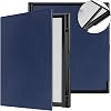BOOX Note Air 4C 2024 E Ink Tablet ePaper Cover BOOX Note Air4 C Case Smart Slim Hard Back Shell Cover for Boox Note Air 4 C PU Leather Case with Pen Holder with Auto SleepWake Blue, 2519