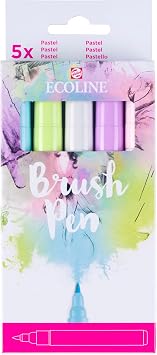 Talens Ecoline Brushpen X5 Pastel Cb