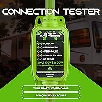 Vista 5 de Cable de extensión de 30 A RV y protector de sobretensiones de 30 A