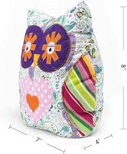 Miniatura 2 de Lindo tapón de puerta de búho, tope de puerta decorativo de FALIDI para decoración del piso del hogar y la oficina