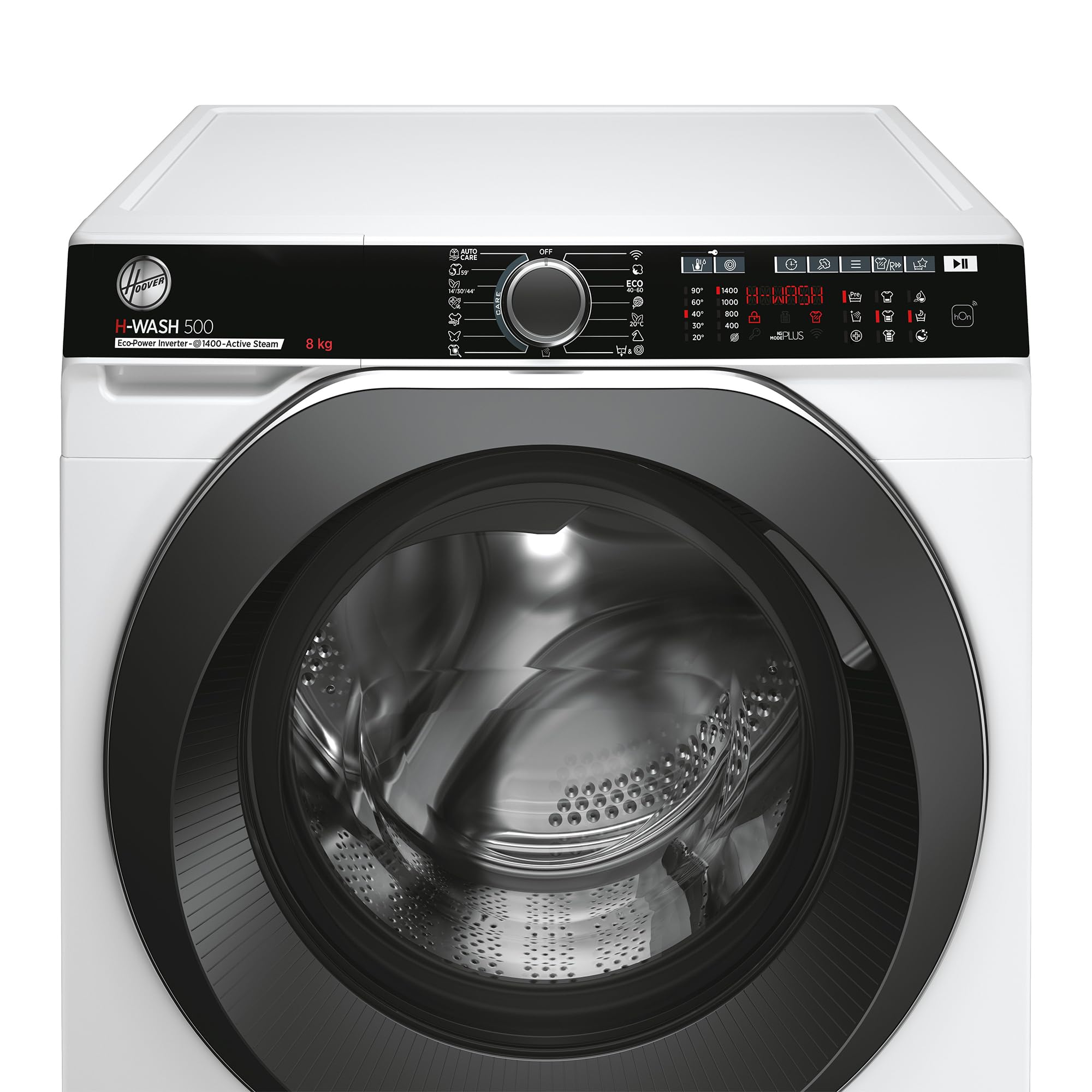 Hoover H-WASH 500 HWPV 48AMBC/1-S I FRONTLADER WASCHMASCHINE 8 kg I Smarte Bedienung mit Wi-Fi + Bluetooth I ActiveSteam Dampffunktion