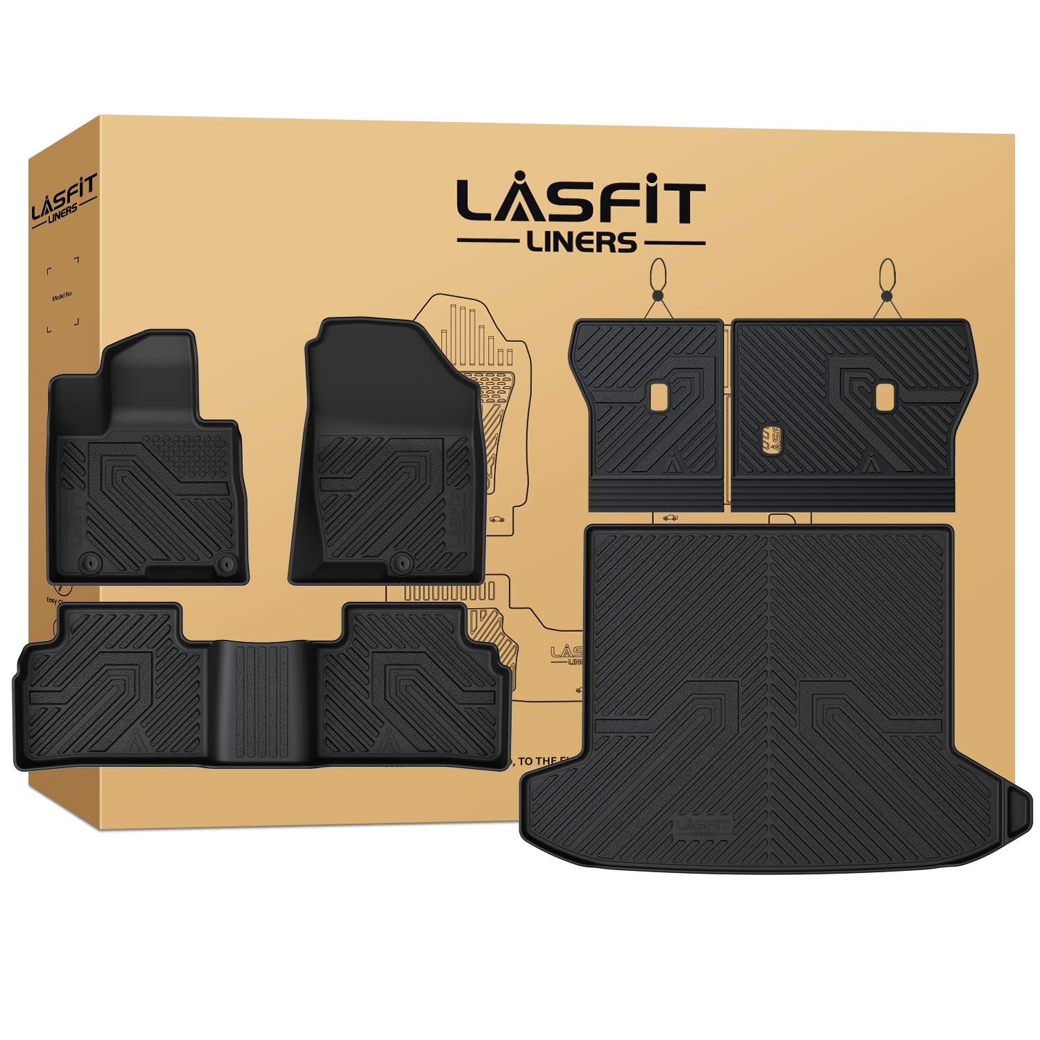 LASFIT Floor Mats for Hyundai Tucson Gas