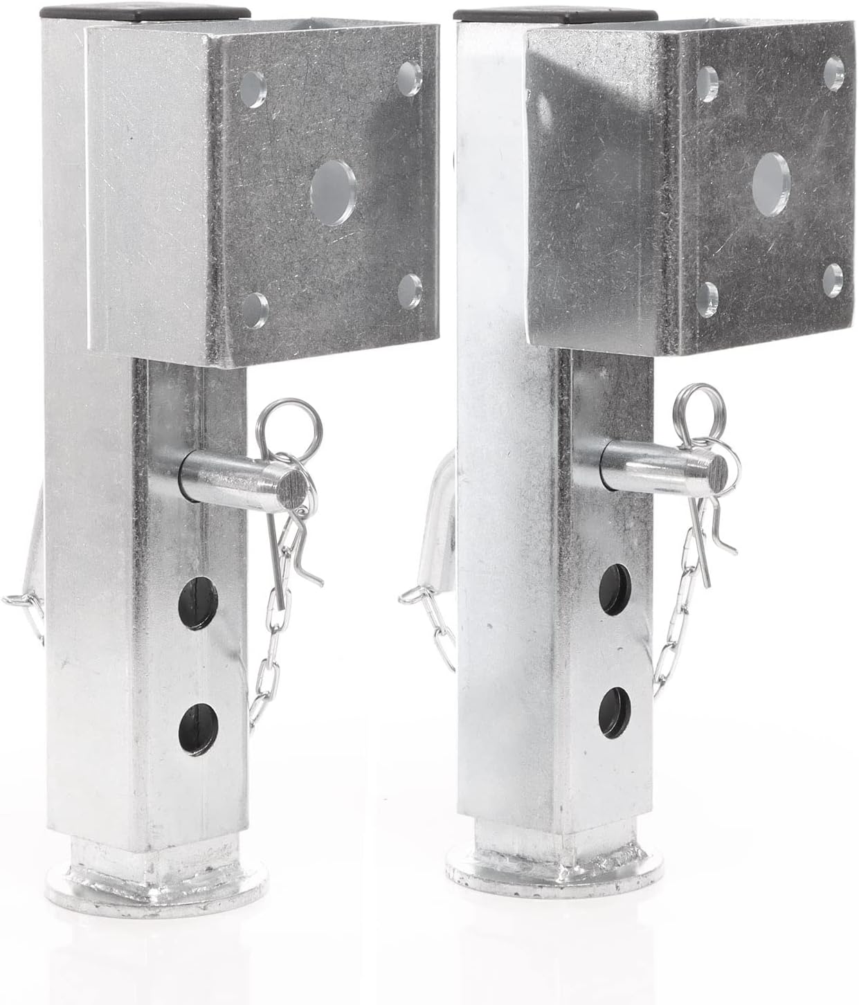 Simol Stützfuß 300mm Spindelhub - 800kg Traglast Stützwinde In Rot