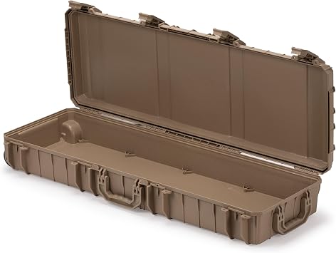 Seahorse Heavy Duty Hard Protective Rifle Cases - TSA Approved/Mil Spec / IP67 Waterproof/USA Made for Rifles, Shotguns, Telescopes, Car Utility Rack, Guitars, Rooftop Rack
