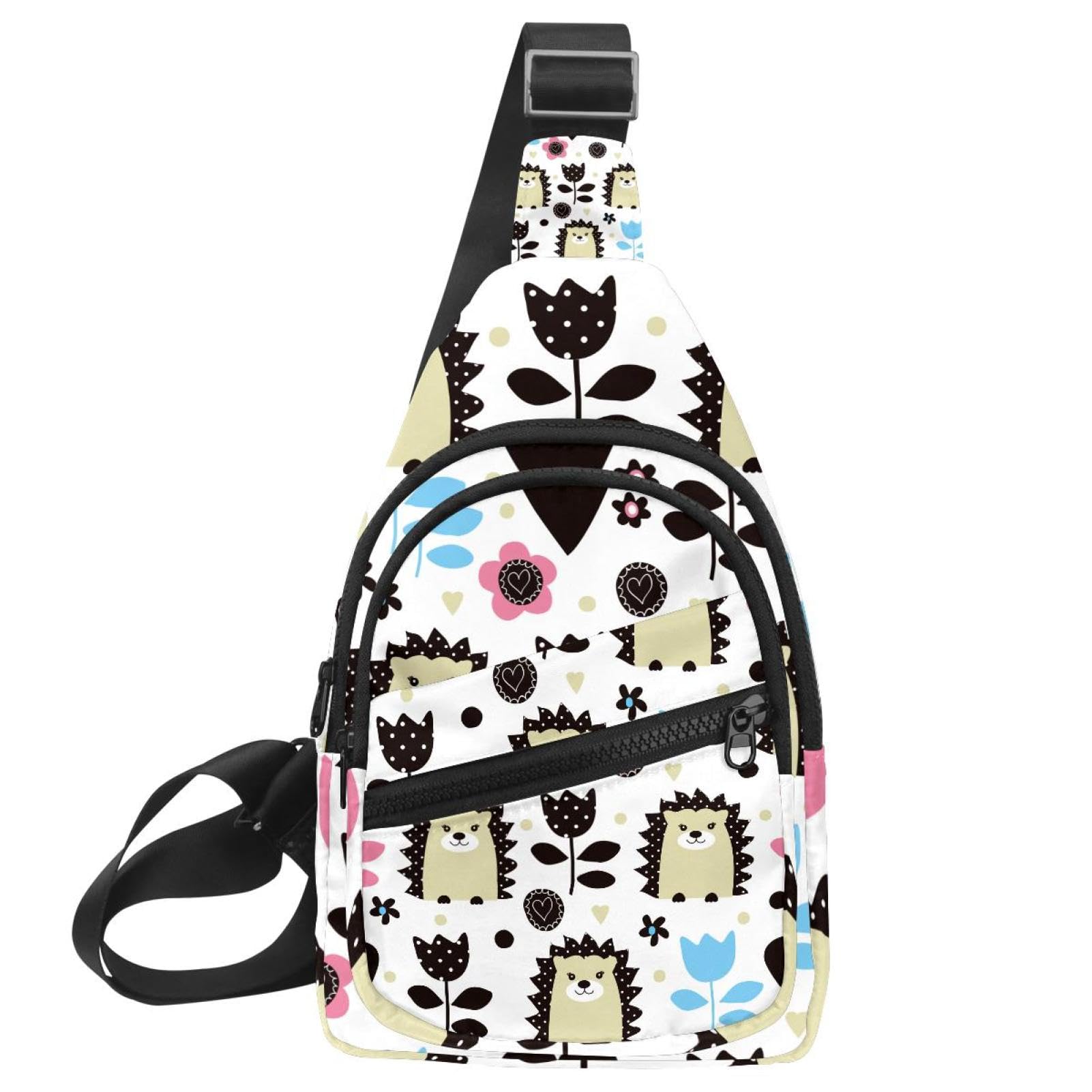 Messenger sac à dos poitrine hommes imprimé spatial et étoilé - 7
