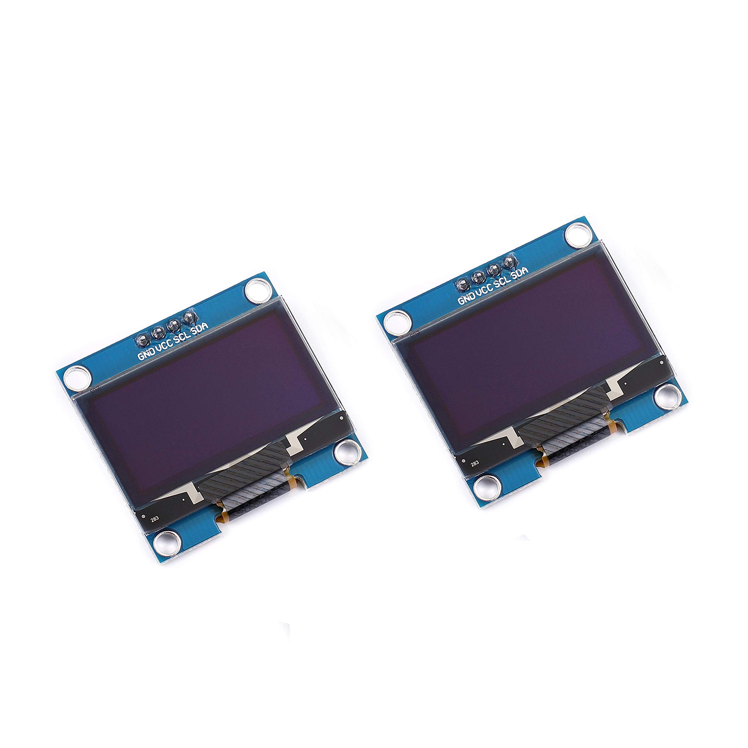 2 Display OLED SSH1106 1.3 Pollici - 128x64 Pixel, Blu, Per Arduino, AVR, PIC, STM32 - Foto 14