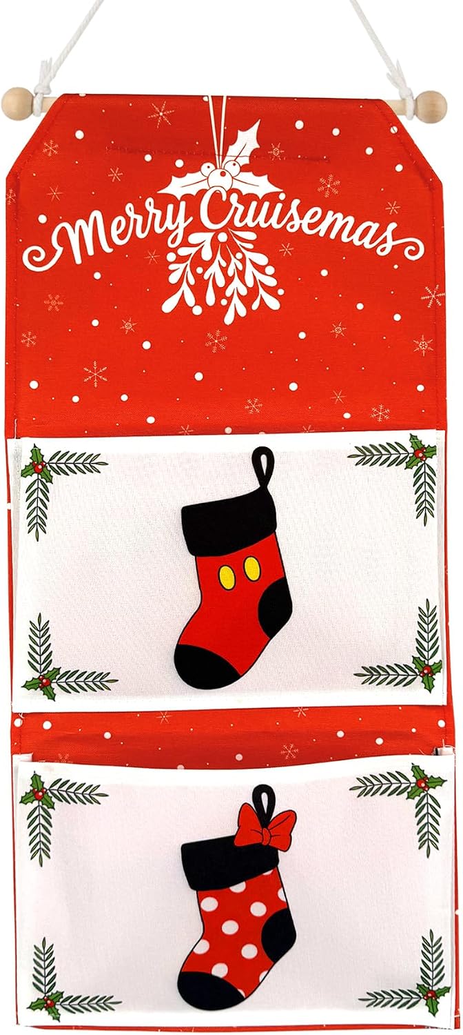 RUNROLE Christmas Fish Extender for Cruise Pixie Dust Gifts, 2, 3, 4 Pocket