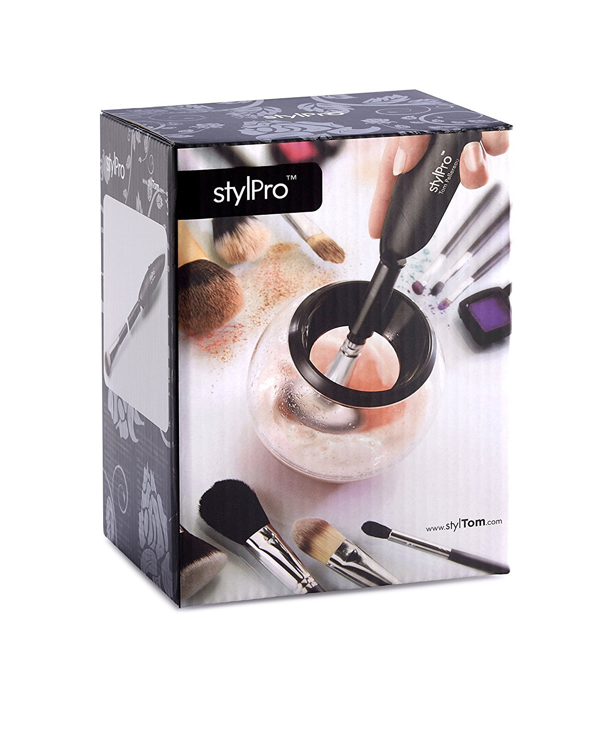 Stylpro Makeup Brush Cleaner And Dryer Set - Black