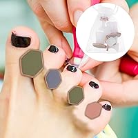 Vista 4 de Beaupretty Protector de uñas 8pcs Splitter Nail Polish Stand Foot Pedicure Tools