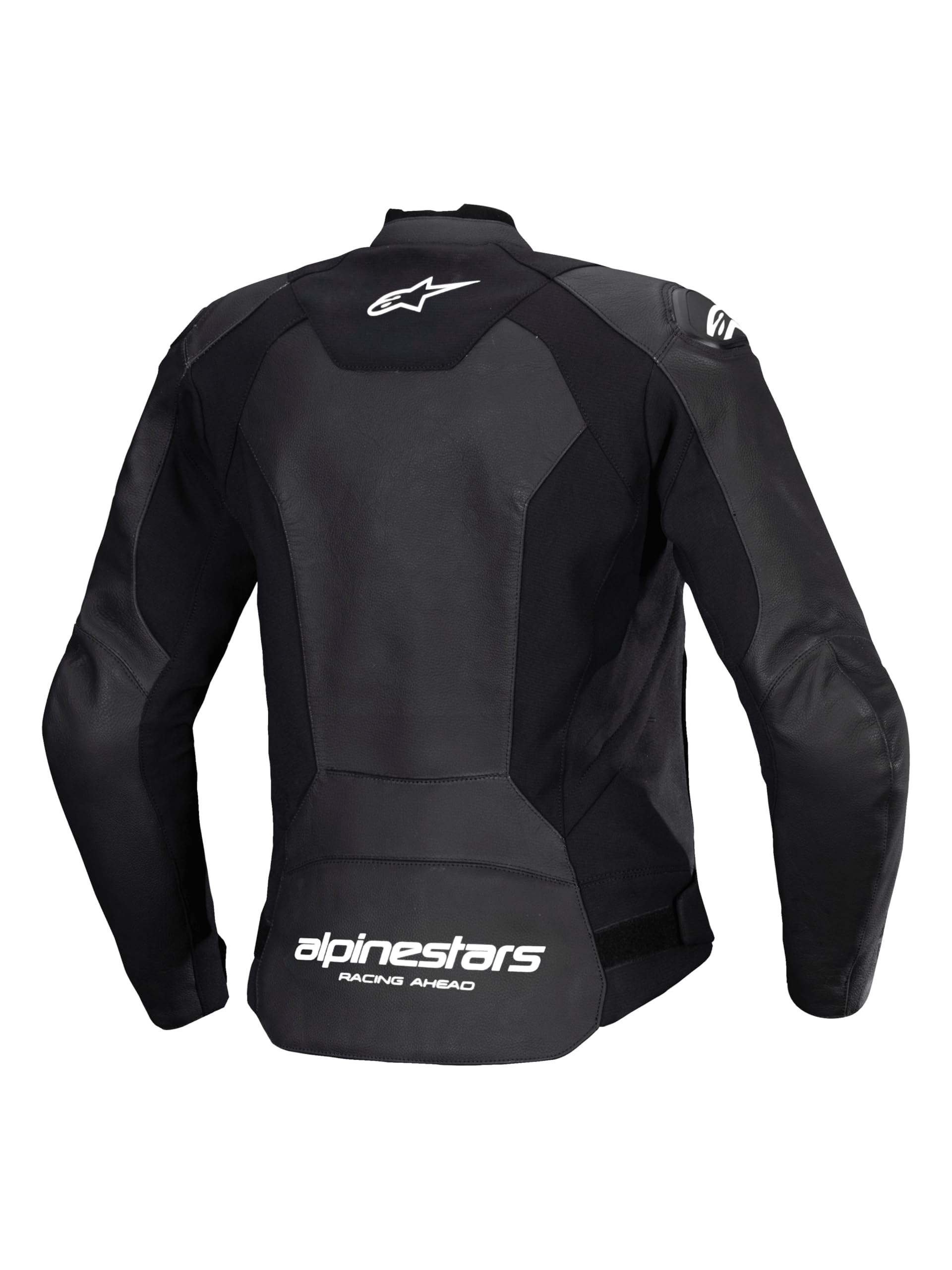 Alpinestars Stella Faster V3 Black White damska kurtka motocyklowa skórzana, 46