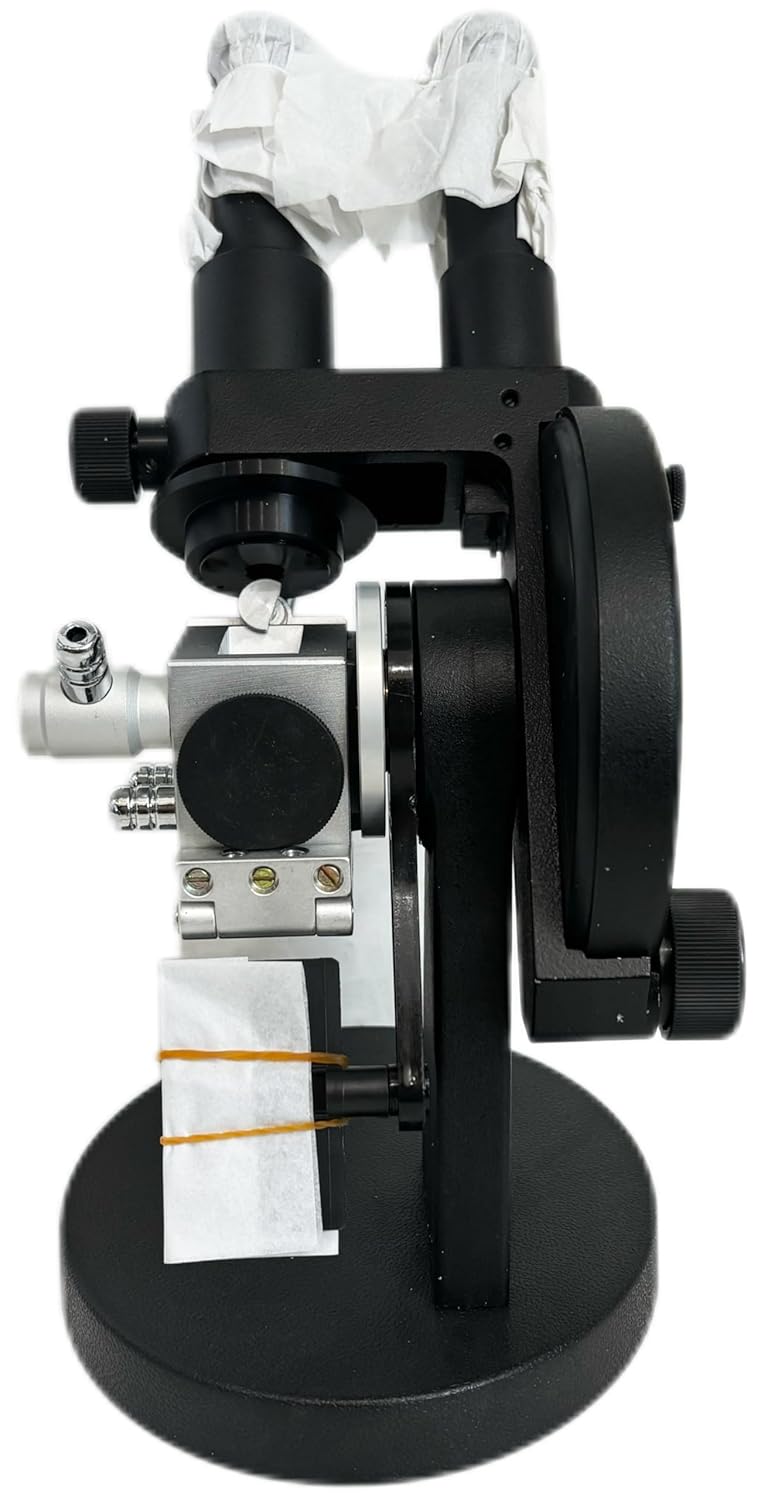 Abbe Refractometer Brix ABBE Refractometer with Digital Thermometer Accuracy ±0.0003 Measuring Range 1.3000-1.7000 nD 0.0-95% for Sugar Beverage Petroleum Food Brix Test