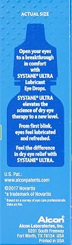 Systane Ultra Eye Drops Lubricant High Performance Dhdrs Two- 4-mL 0.14 fl oz. Bottles