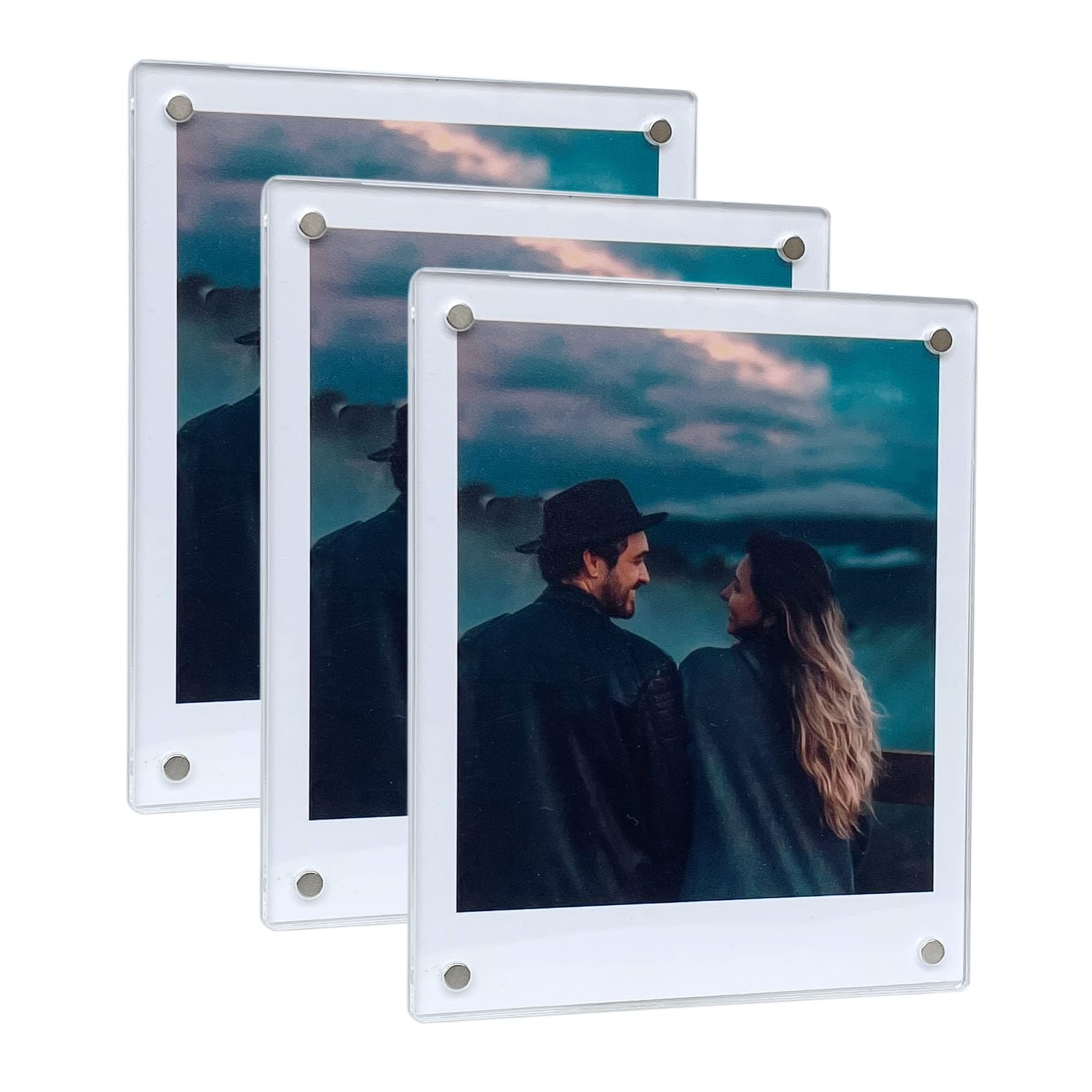 Amazon.com - 3.5x4.25” Magnetic Polaroid Picture Frame