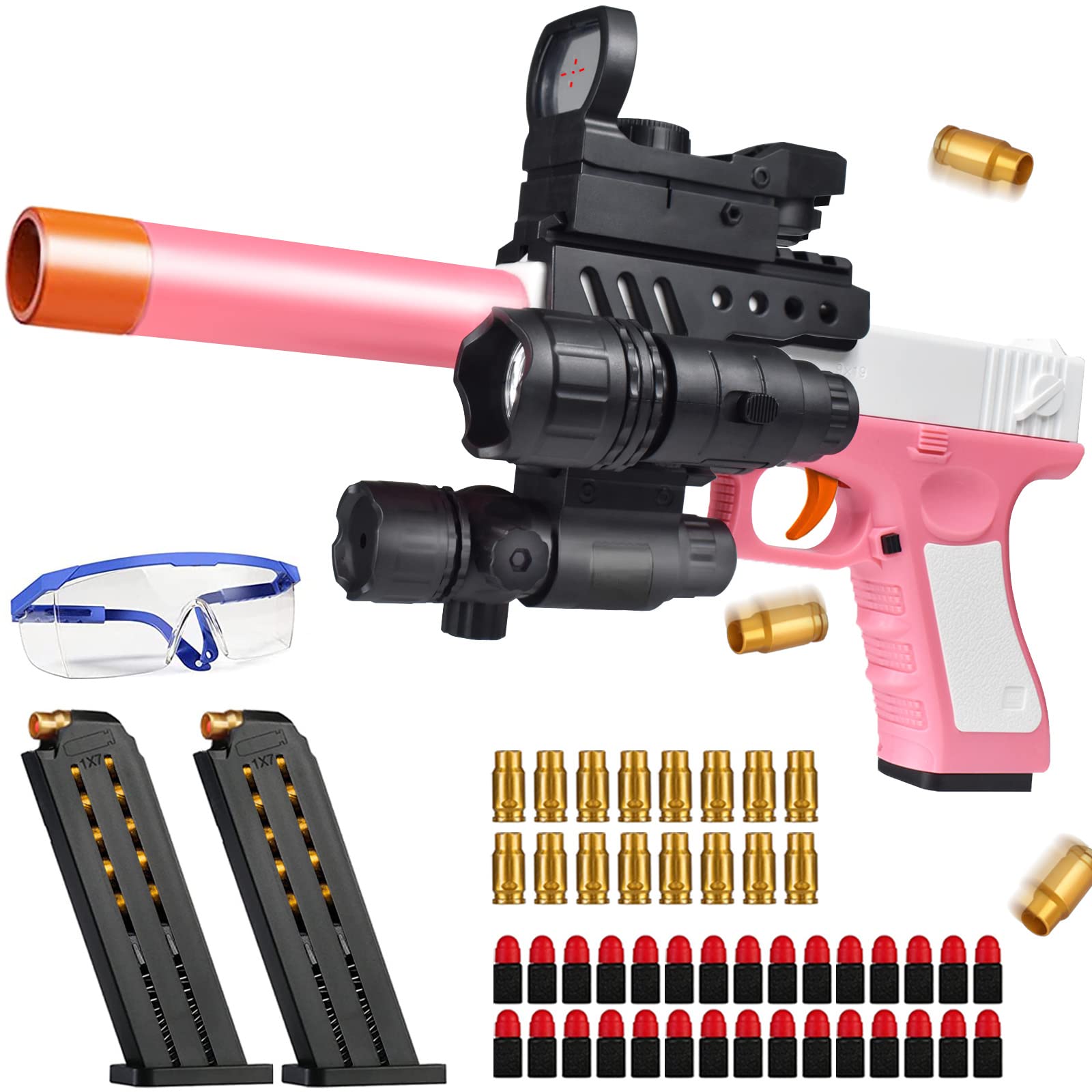 Buy Toy , Soft Foam Bullets and Shell Ejection Action, Safety Soft