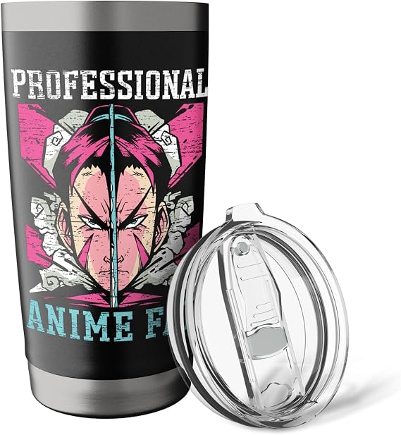 Professional Anime Fan Manga Reader Otaku Kawaii Stainless Steel Insulated Tumbler