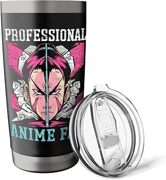 Professional Anime Fan Manga Reader Otaku Kawaii Stainless Steel Insulated Tumbler