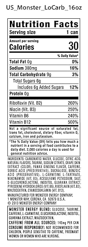 Vista 64 de Java Monster - Bebida energética de café, 443 ml