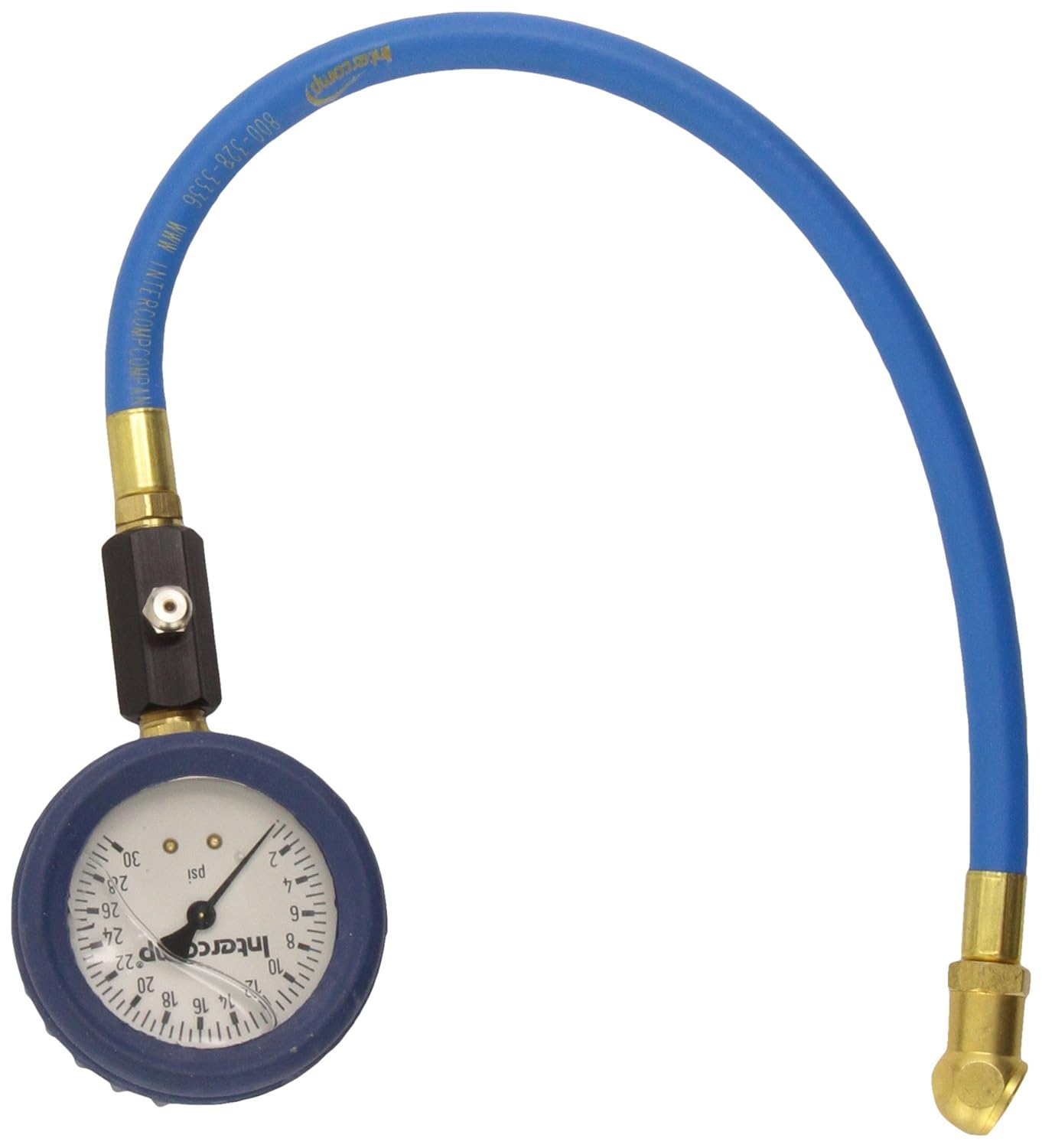 (360066 2.5" 030 Psi Liquid Filled Deluxe Air Pressure Gauge