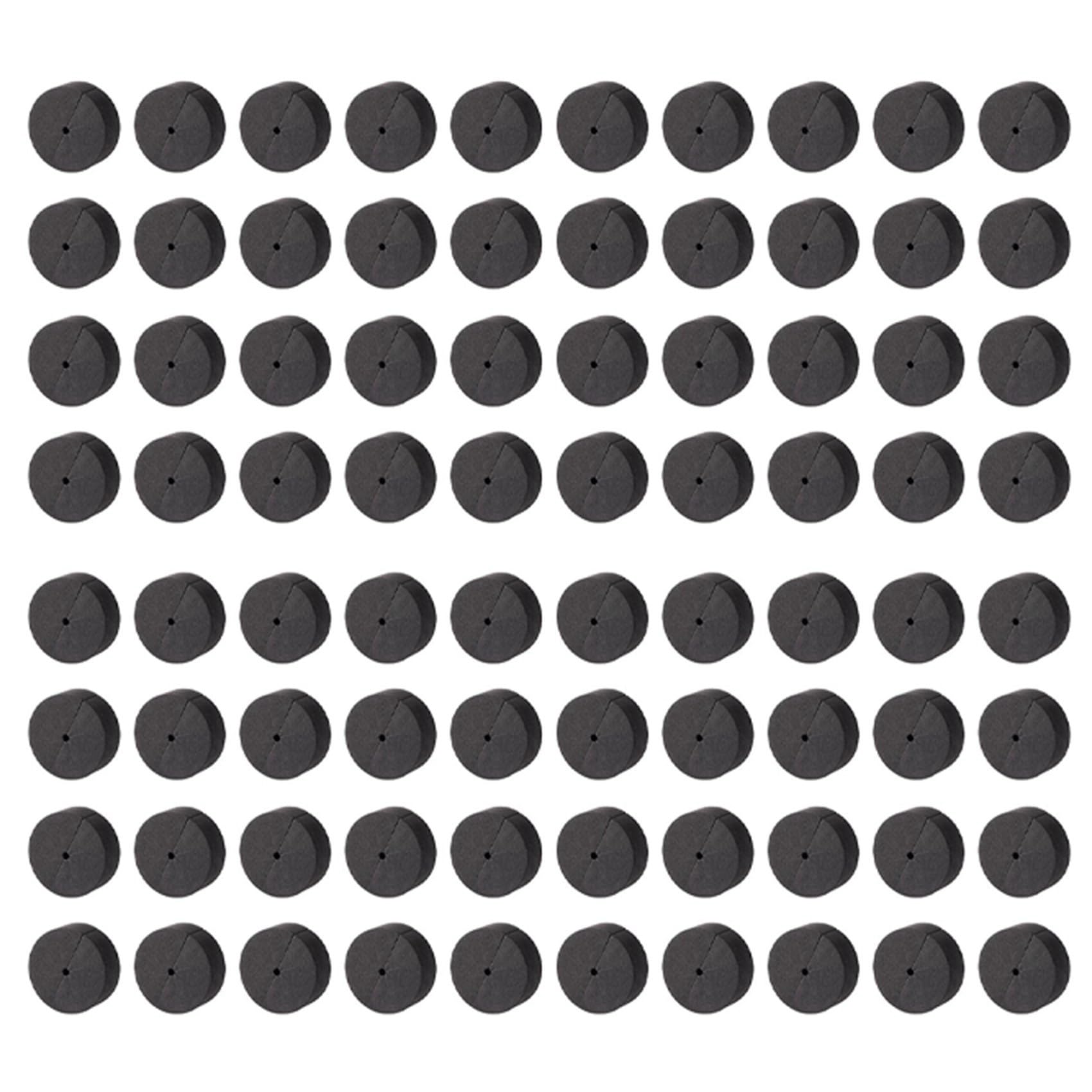 Vjsujehgy 80Pcs Garden Clone Collars Neoprene Inserts Sponge Block for 2 Inch Net Pots Hydroponics Systems and Cloning Machines