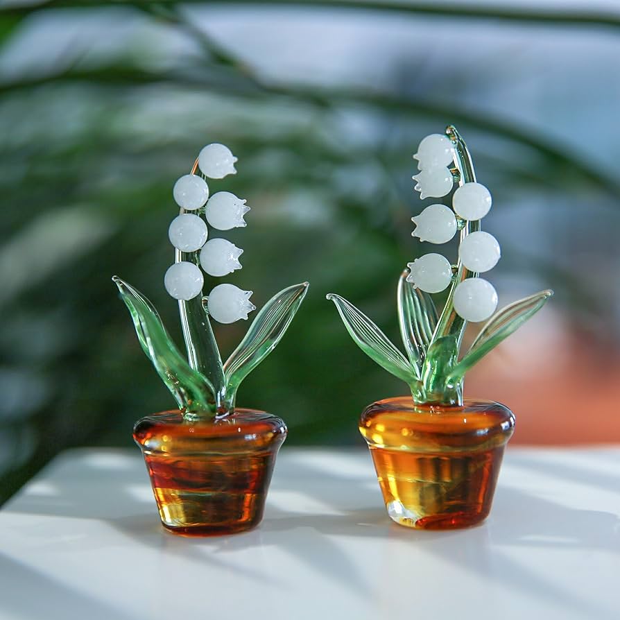 一点モノ ガラス工芸 花 ラン 蘭 オブジェ インテリア 置物 ガラス細工 一点モノ ガラス工芸 花 ラン 蘭 オブジェ インテリア 置物