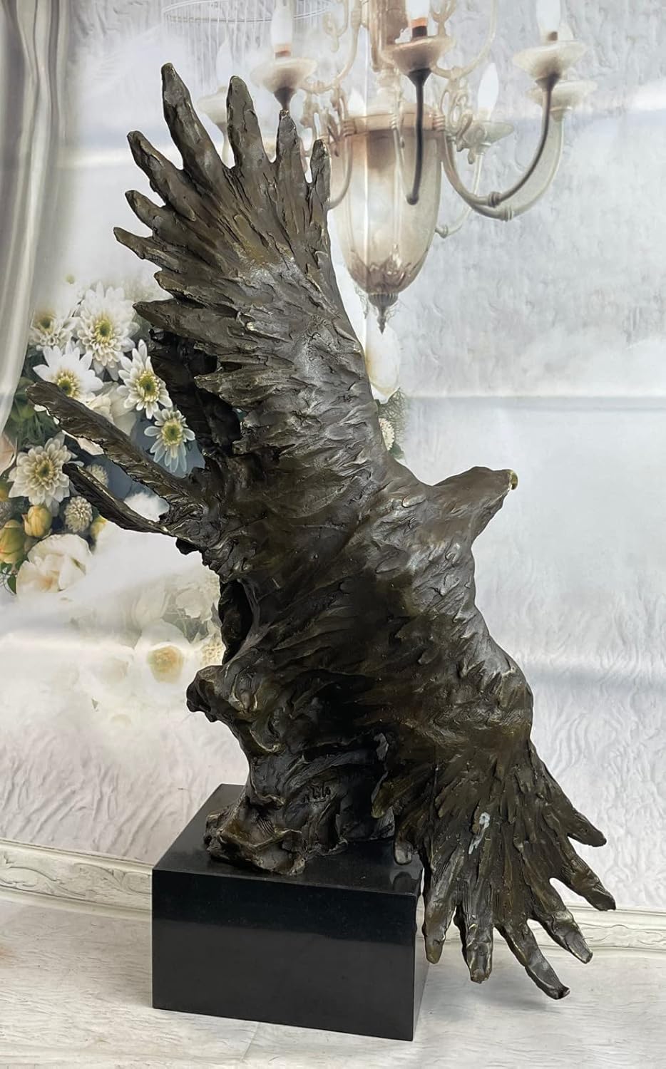 Native American Gift Indian Chief South Western Bronze Bust Sculpture Statue Art