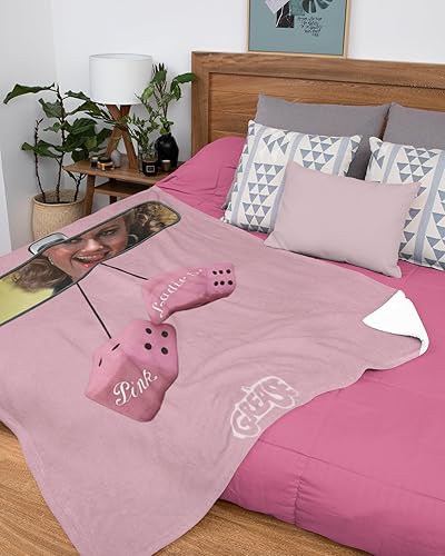 Miniatura 2 de Grease Movie Musical Sandy Pink Ladies Tell Me About It Stud - Manta de forro polar de felpa súper suave, 48 x 60 pulgadas