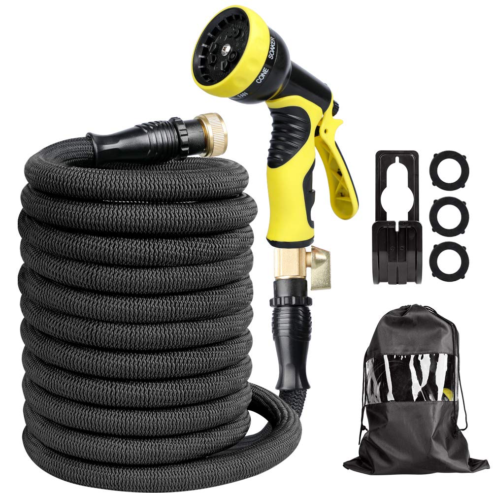 TheFitLife Best Expandable Garden Hose 25/50/75/100 Feet Strongest