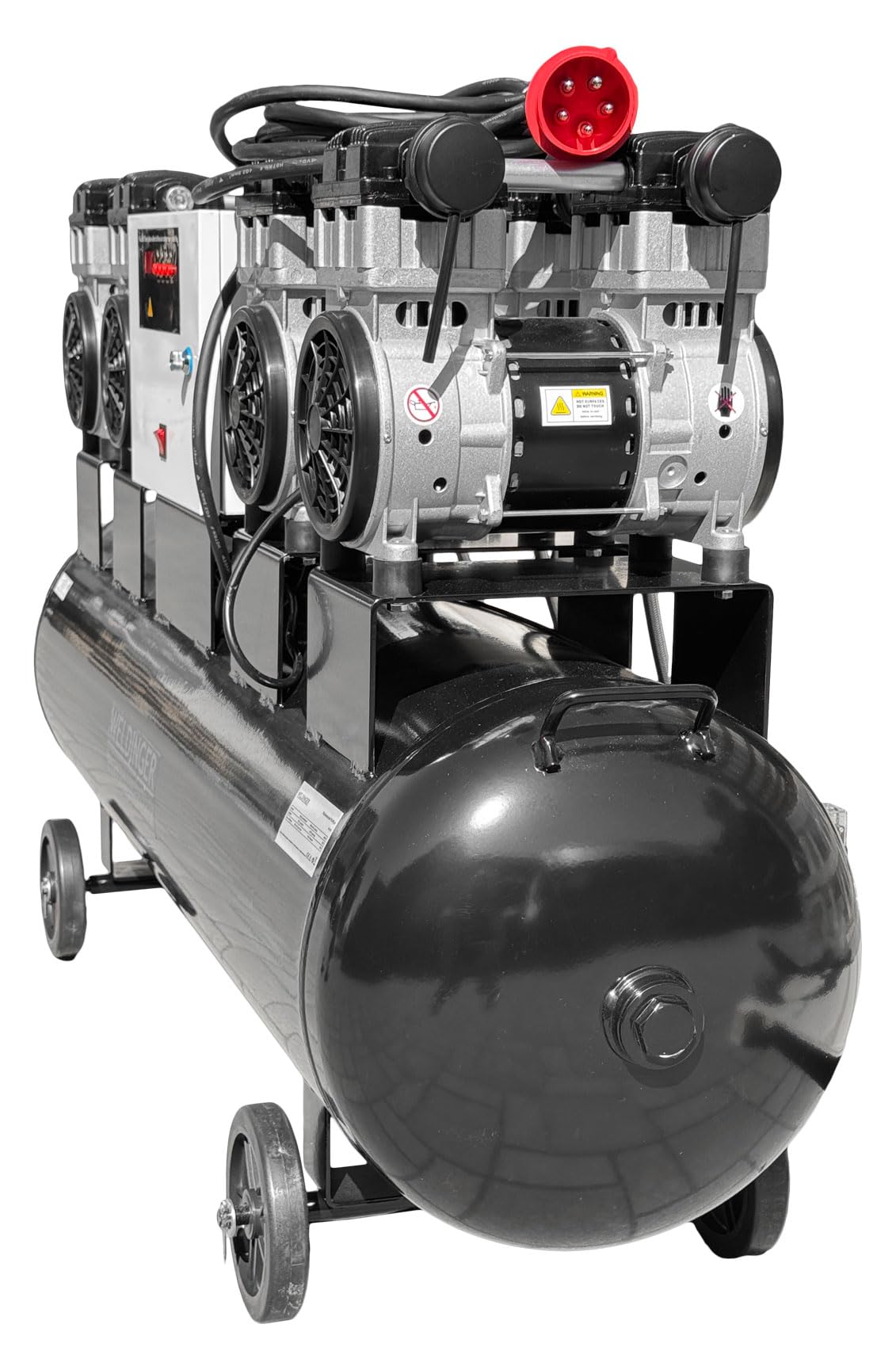 WELDINGER Flüsterkompressor FK 680 pro 6,0 kW Luftabgabe 680 l (Silentkompressor ölfrei wartungsfrei) 5 Jahre Garantie