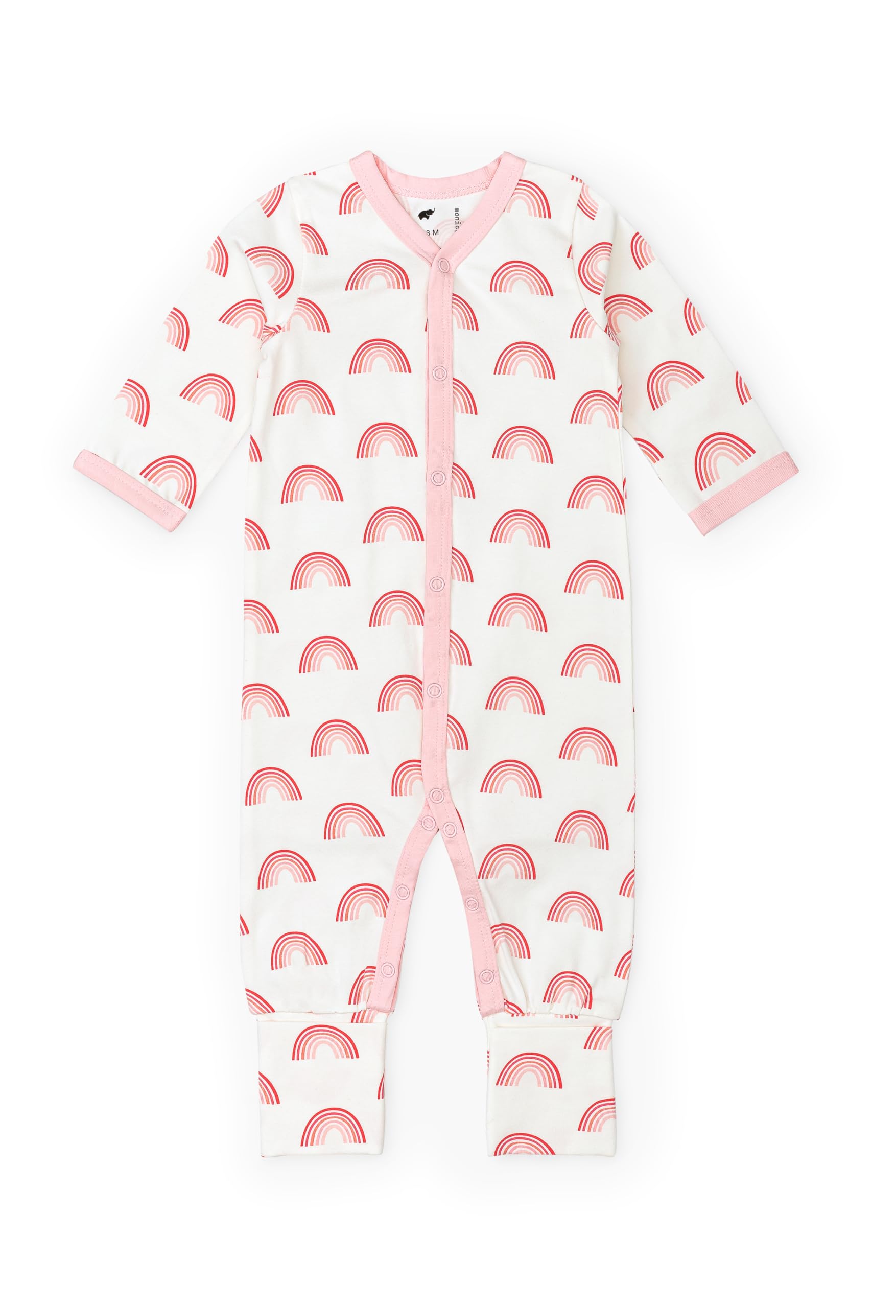 monica + andy On the Go Baby One Piece, 100% Organic Baby Clothes for Girls &amp; Boys, Sizes For Preemie, Newborn, &amp; Infant