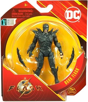 DC Comics DC The Flash 2023 Movie Series 4-inch Action Figure Dark Flash