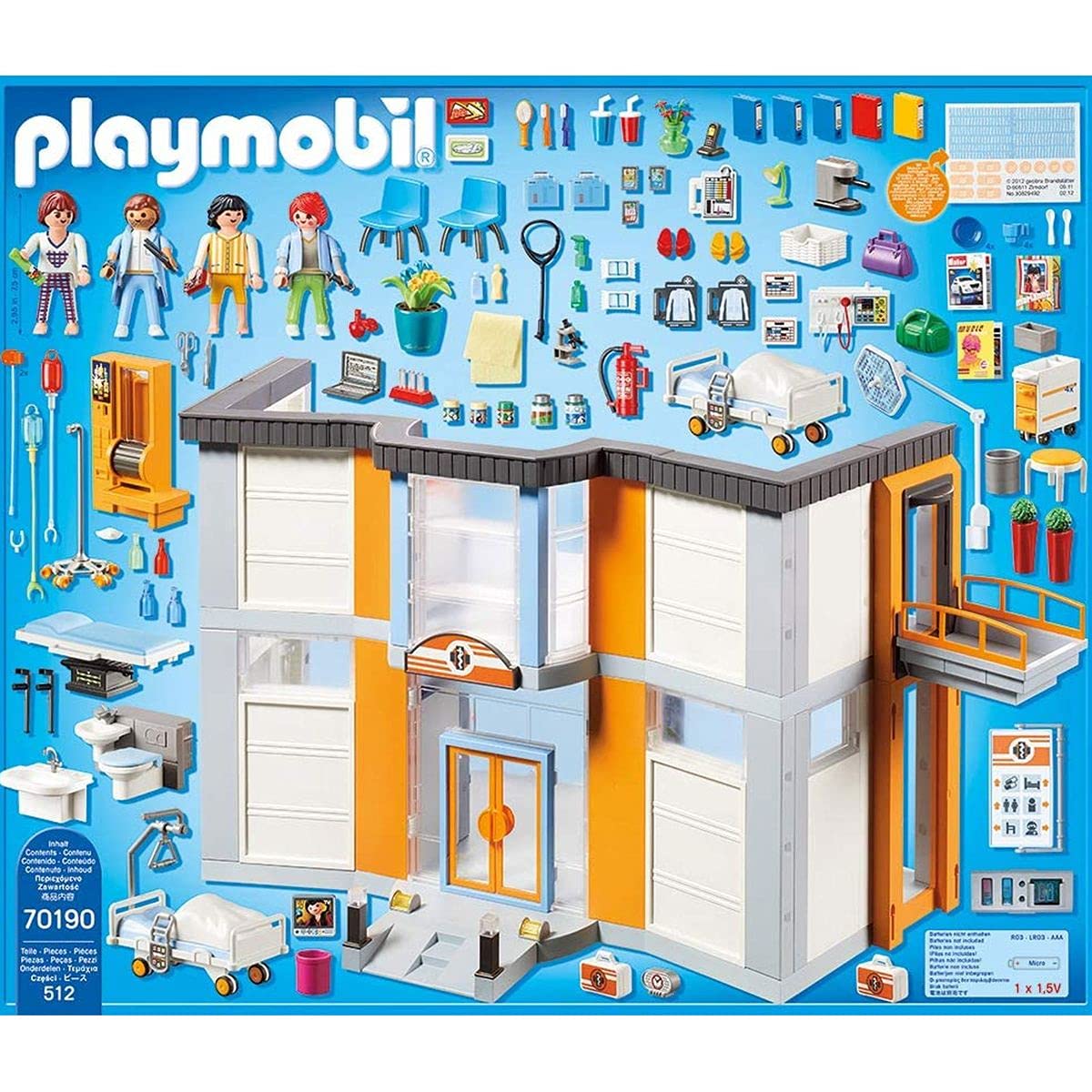 PLAYMOBIL 70447 Large Princess Castle, for Children Ages 4+