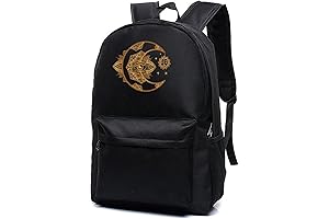 Transform Your Style: Sun goth Moon Boho Bohemian Alchemy Unisex Backpack