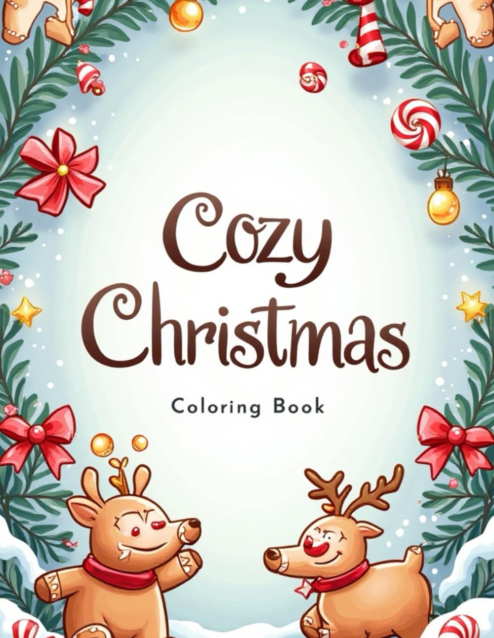 Cozy Christmas Coloring book