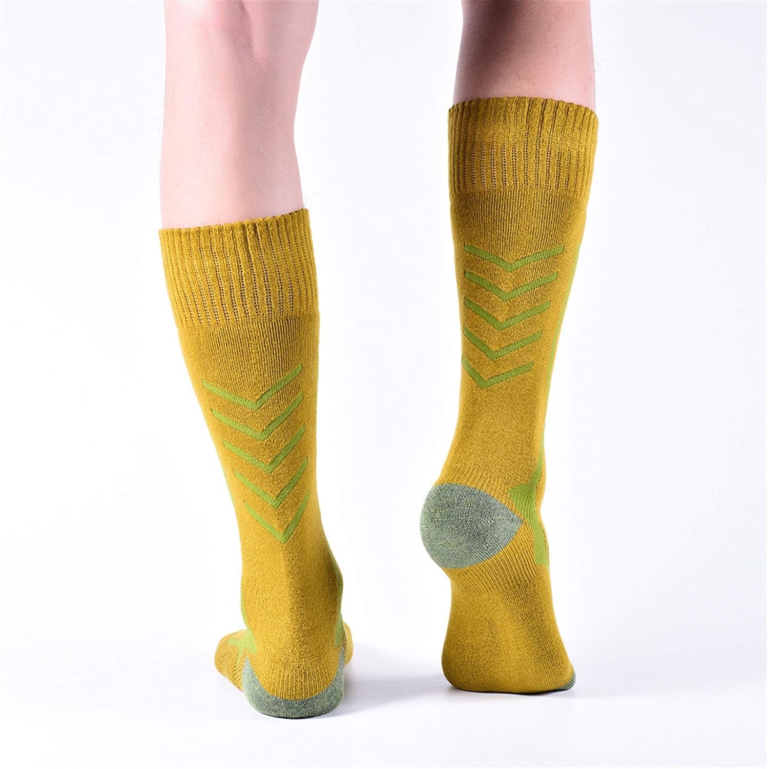 Skiing Socks 3pcs Long Tube Thickened Sports Warm Winter Ski Socks for Cycling Hiking