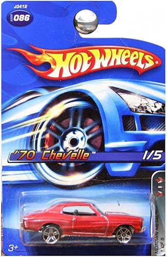 Motown metal Series # 11970Chevelle Rojo # 200686Edición Coleccionista coche Mattel Hot Wheels escala 1 64