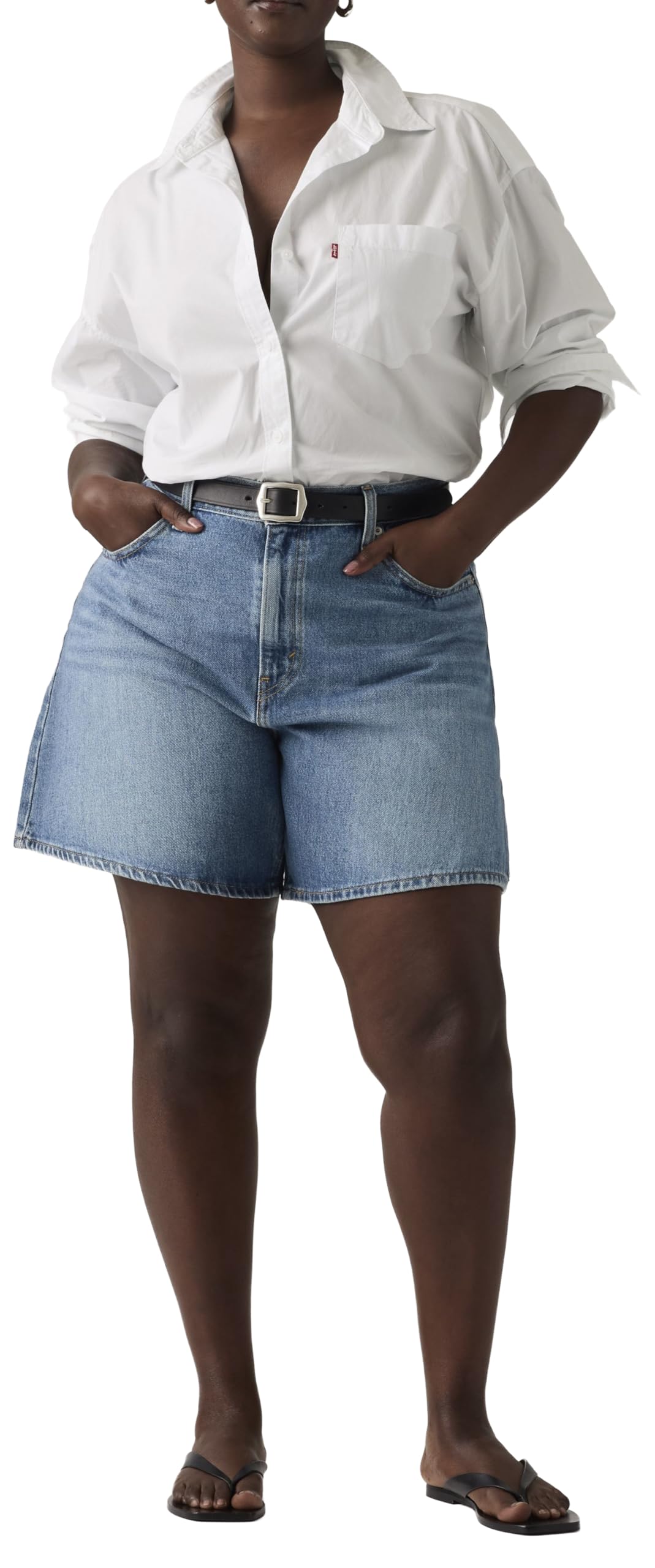 Levi's Donna High Rise Baggy Pantaloncini