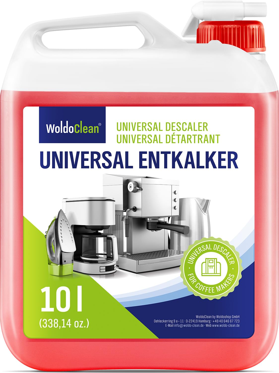Entkalker Vollautomaten 10 Liter - für ca. 80 Entkalkungen