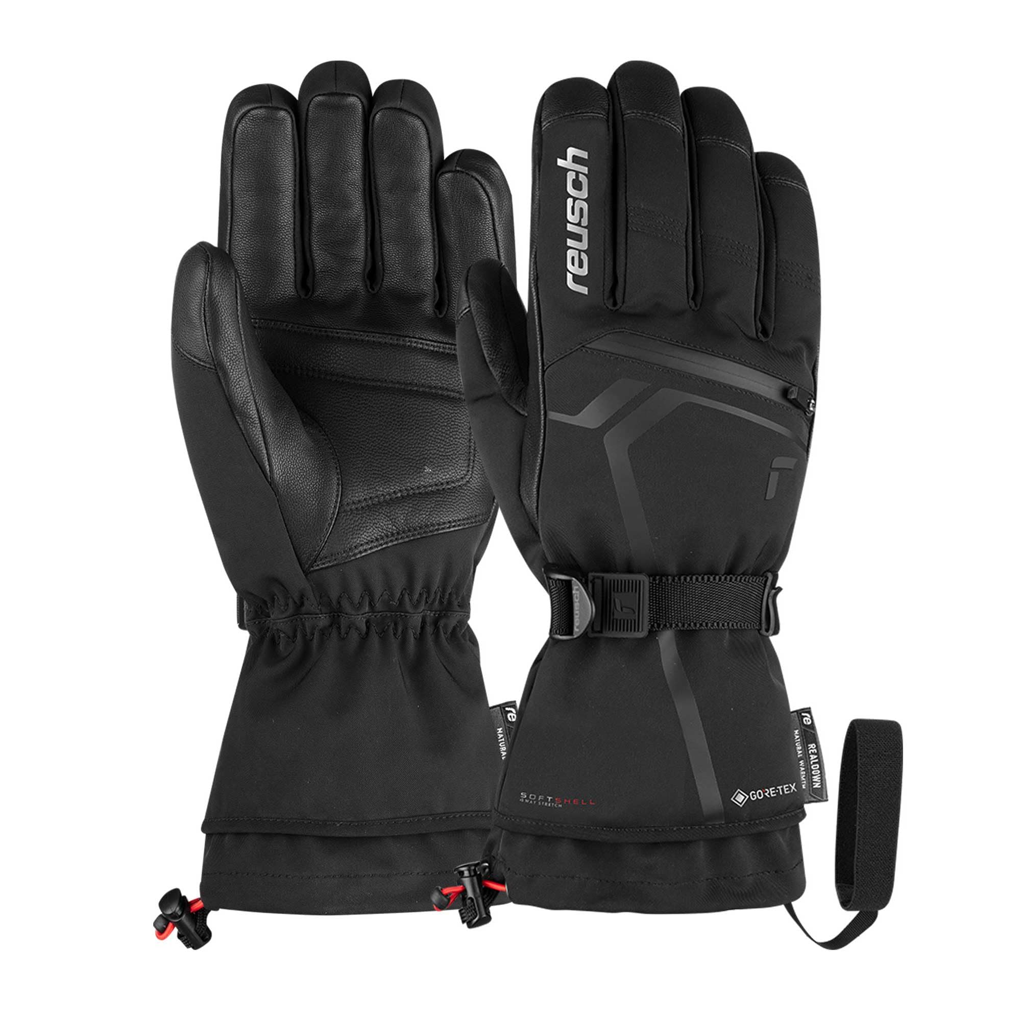 Reusch Down Spirit Gore-TEX extra warme, wasserdichte, Winddichte und atmungsaktive Unisex Winterhandschuhe Fingerhandschuhe Schneehandschuhe Skihandschuhe Herren Damen