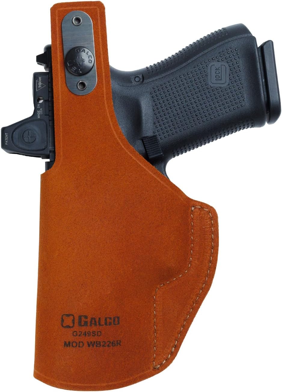 Galco Waistband IWB Belt Holster Compatible with Sig Sauer M18/P320 Compact/P320 X-Compact - Premium Steerhide, Fits Belts up to 1 3/4"